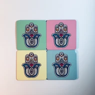Hamza Coaster Set4