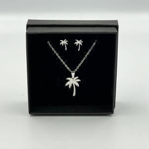 Necklace Short & Earring Set