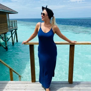 JL Blue Jersey Dress