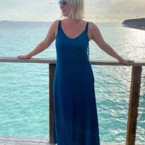JL Peacock Jersey Dress