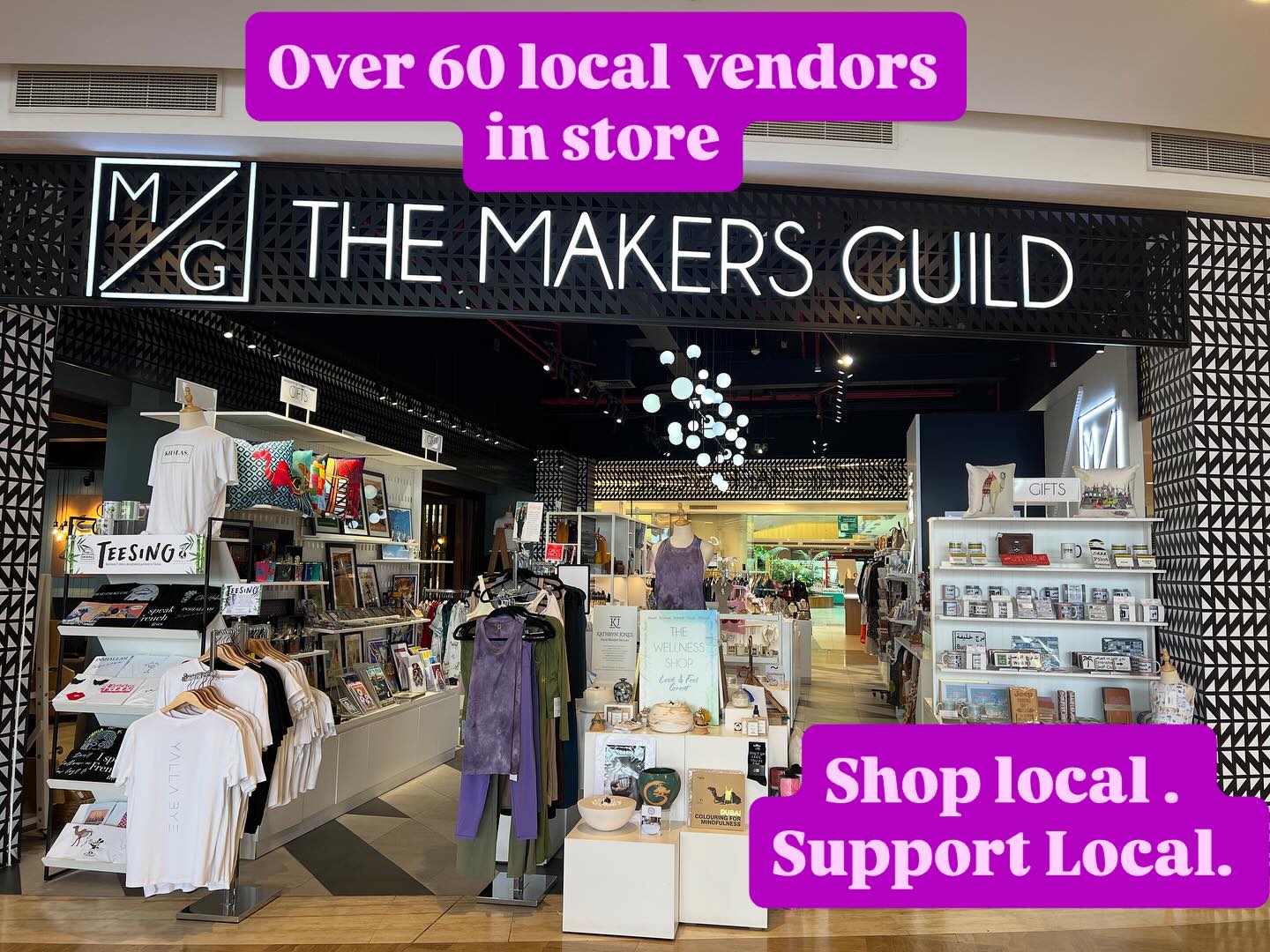 The Makers Guild store at Times Square Center, Dubai